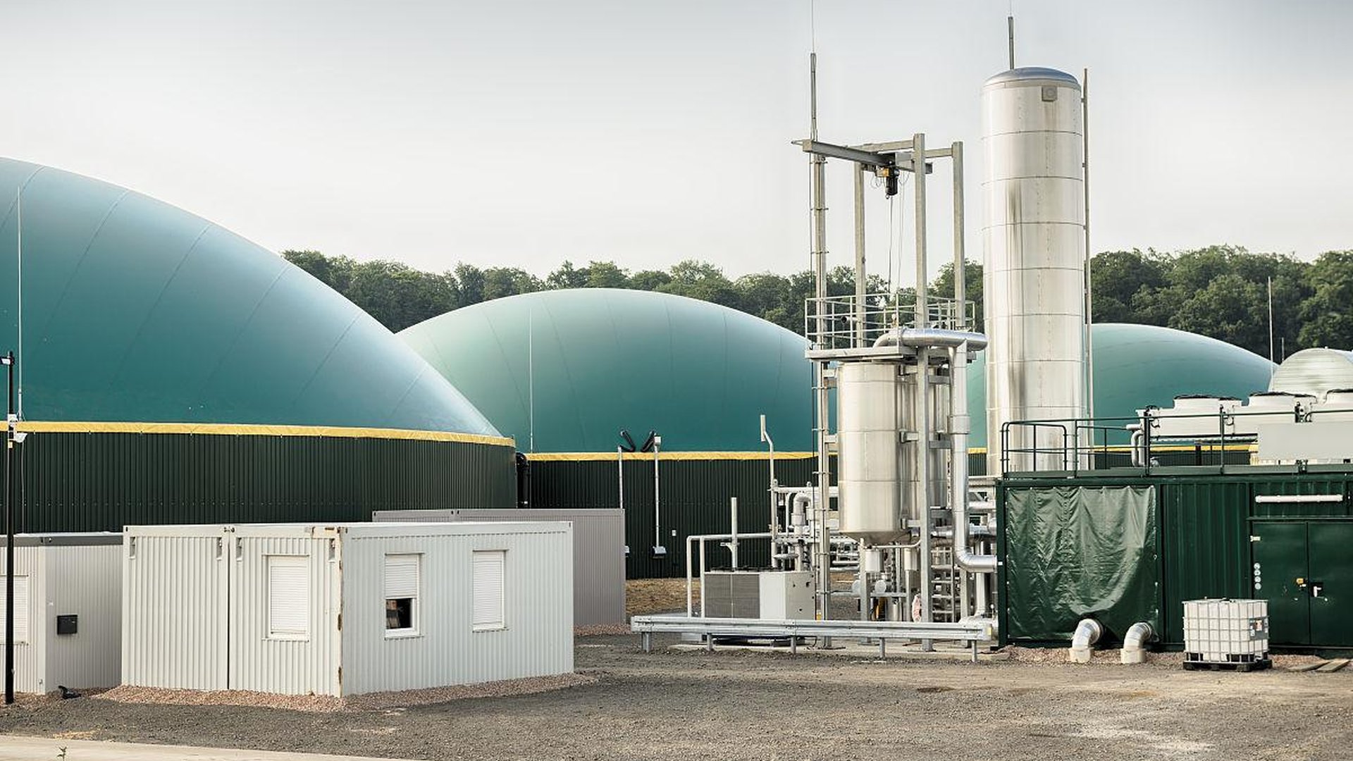 Biogasanlage landwirtschaftliche Abfälle Methanpro