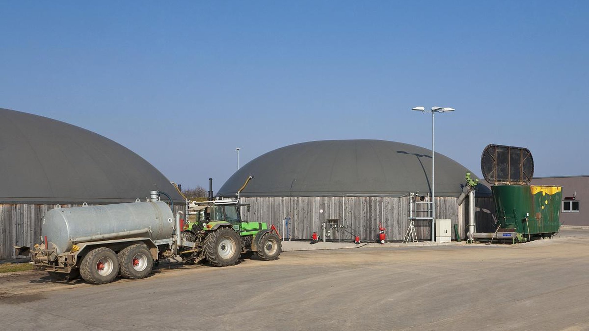 Biogasanlage Biomasse Vergärung Methan Erdgas erse